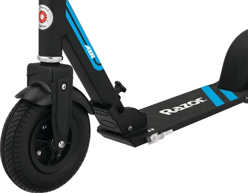 Miniatura 7 de Patinete Razor A5 Air Kick para niños de 8+ años - Plataforma extra larga, ruedas neumáticas de goma de 8", plegable, manillar antitraqueteo