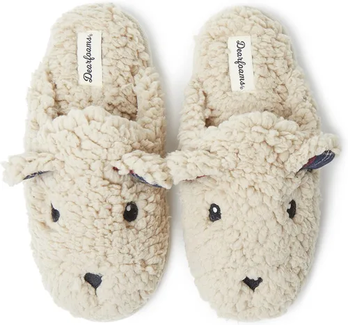 Miniatura 2 de Dearfoams Shay - Pantuflas para mujer con temática navideña