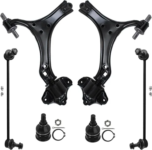 Miniatura 40 de Detroit Axle - Kit de brazos de control de extremo delantero 4WD para Ford 04-08 F-150, 06-08 Lincoln Mark LT, 4 extremos de barra de acoplamiento