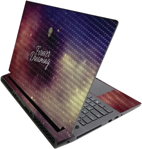 Miniatura 357 de MightySkins - Skin brillante con purpurina para Alienware M17 R3 (2020) y M17 R4 (2021) - Diversión de los años 90 Acabado duradero con purpurina