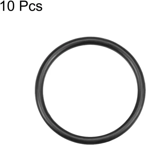 Miniatura 2 de uxcell Juntas tóricas de goma de nitrilo 32 mm OD 27 mm ID 2,5 mm de ancho, junta de sellado métrica de goma de nitrilo para maquinaria automotriz