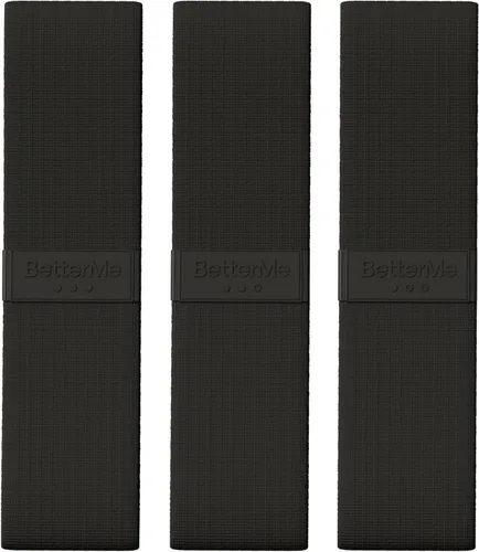 BetterMe Bandas de Pilates - Juego de bandas de resistencia para mujer - Bandas elásticas de entrenamiento para glúteos, piernas y núcleo - Bandas