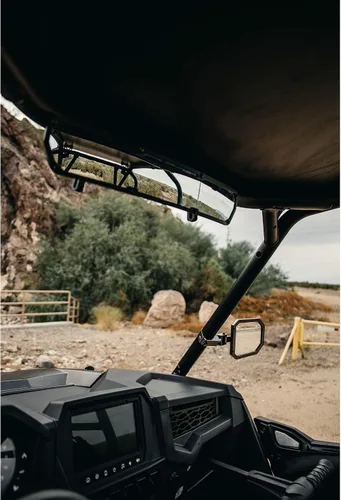 Miniatura 7 de Chupacabra Offroad DELUXE - Espejo utilitario de visión trasera lateral a lado – 1.75 pulgadas RZR 800 900 1000 Turbo – Espejo retrovisor convexo
