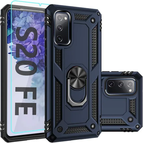 Miniatura 12 de Funda para Samsung Galaxy S20 FE, Funda Galaxy S20 FE 5G, con protector de pantalla, [grado militar] cubierta probada contra caídas de 16 pies