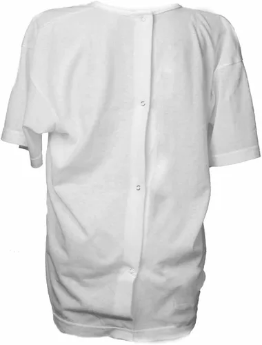 Miniatura 2 de Camiseta interior de manga corta con broche trasero (L)