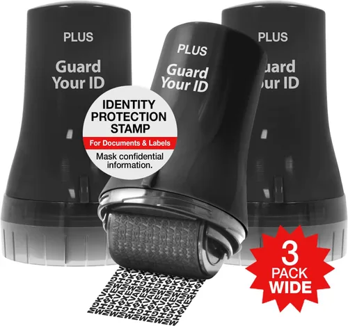 Miniatura 13 de Rodillo de seguridad avanzado ancho de Guard Your ID, sello de protección de identidad fácil de usar