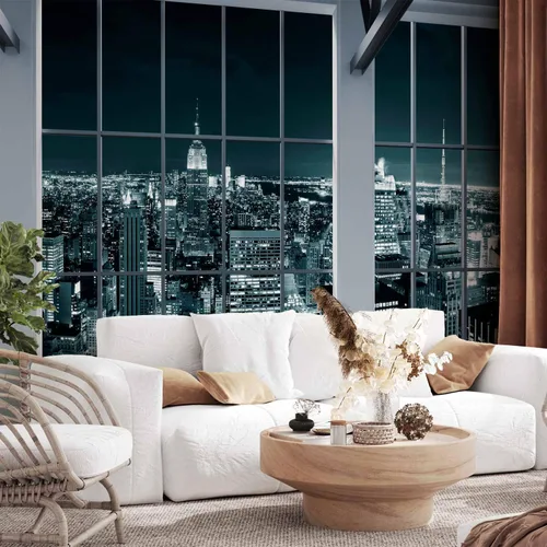 Miniatura 2 de Artgeist - Papel tapiz tamaño XXL, autoadhesivo, no tejido, diseño de imagen y fotografía, mural Nueva York #23