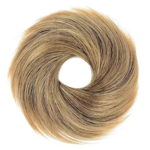 Miniatura 39 de HAIR COUTURE Avanti Moño desordenado - Pieza de extensión sintética instantánea, con pelo rizado ondulado postizo para mujeres