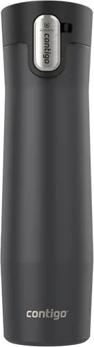 Miniatura 32 de Contigo AUTOSEAL West Loop - Taza de viaje de acero inoxidable aislada al vacío con tapa fácil de limpiar, 12 onzas, arándano