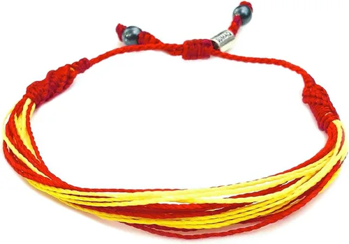 Miniatura 143 de Rumi Sumaq Pulsera de concientización para hombres, mujeres y niños – Pulsera de apoyo tejida ajustable anudada a mano – Pulsera de conciencia sutil