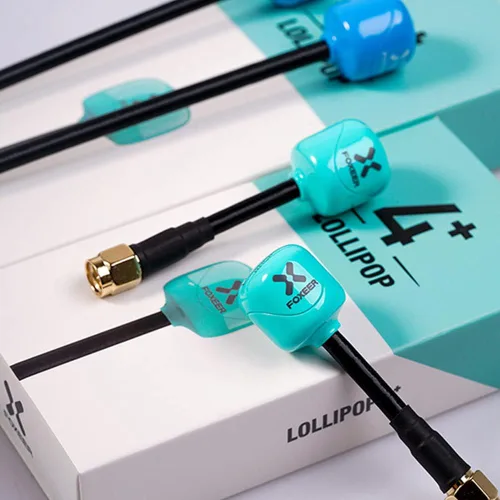 Miniatura 7 de 2 unids FPV Antena Foxeer Lollipop 4 Plus 2.6dBi 5.8GHz RHCP TX RX para FPV Racing Drone SMA