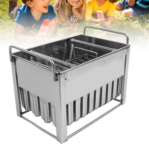 Miniatura 4 de Máquina de moldes de paletas de acero inoxidable 304, moldes de paletas de hielo, moldes para hacer helados, soporte de palo de acero inoxidable 304
