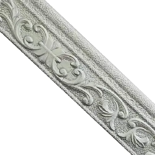 Miniatura 8 de Queenbox Borde de pared de 3 x 90 pulgadas con moldura floral 3D, papel tapiz adhesivo decorativo para pared, para bricolaje, hogar, habitación