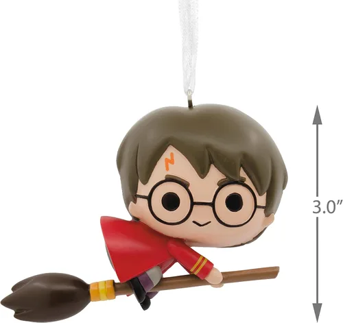 Miniatura 5 de Hallmark Harry Potter Quidditch Adorno de Navidad, multicolor, 0002HCM9463
