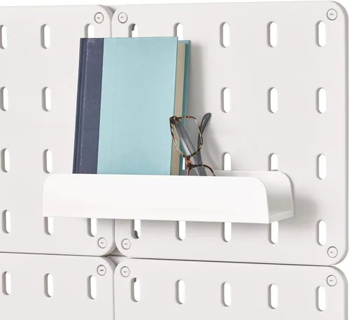 Miniatura 15 de iDesign Cade - Contenedor organizador modular de plástico sin BPA para colgar, 5.04 x 3.04 x 4 pulgadas, color gris