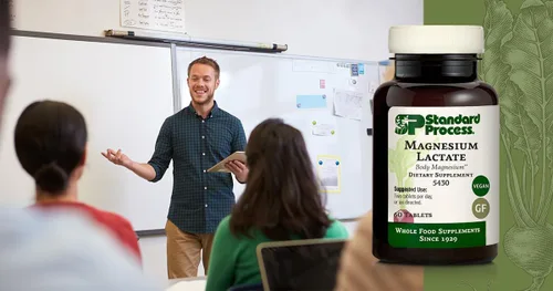 Miniatura 3 de Lactato de magnesio de proceso estándar - Suplemento de apoyo energético - Ayuda a mantener la salud muscular y huesos saludables - Ayuda a mantener