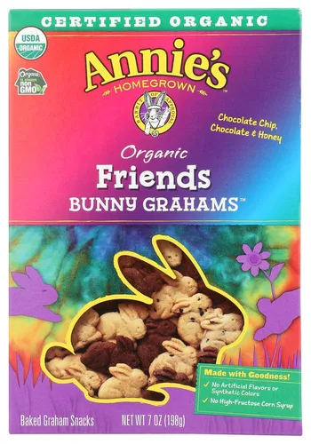 Miniatura 42 de Annie's Galletas orgánicas originales de Cheddar Squares horneadas, hechas con queso real, 11.25 onzas