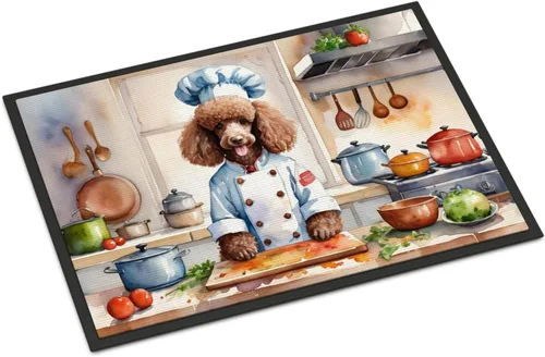 Miniatura 55 de Caroline's Treasures DAC6179MAT Affenpinscher - Tapete para puerta delantera, para interiores y exteriores, para entrada, antideslizante, lavable