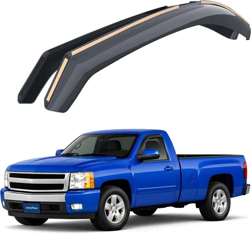 Miniatura 9 de Goodyear - Deflectores de ventana inastillables de canal para Ford Escape 2020-2026, protectores para la lluvia, viseras para la ventana del auto