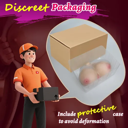 Miniatura 4 de Pechos Grandes - Muñeca Sexual de Tamaño Real para Hombres, Muñeca Sexual Suave de Gelatina de 7 Libras, Juguete Sexual Estimulador de Pechos