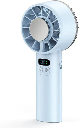 Ventilador portátil de mano esencial de viaje – Ventiladores de cara de enfriamiento pequeño ventilador de escritorio, ventilador personal