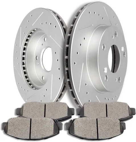Miniatura 25 de SCITOO 120.40021, 3295 ATD465AC, D465-7345 Pastillas de Freno y Rotores Delanteros Compatibles con Acura EL 1997-2005, Honda Civic 1996-2005, Honda