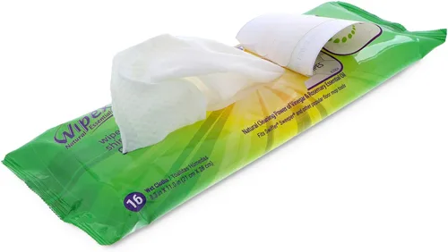 Miniatura 4 de Wipex Toallitas húmedas naturales para pisos, aceite esencial de romero y vinagre, tela texturizada a base de plantas para atrapar y absorber