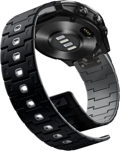 Miniatura 14 de Bandletic Compatible con Garmin Fenix 8 2.008 in 7X 6X 5X Correa de reloj – 1.024 in de ajuste rápido correa magnética de silicona para Fenix 7X 6X