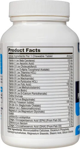 Miniatura 2 de Vitaminas prenatales para perros. Las únicas vitaminas prenatales y posnatales 2 en 1 para perros con ácido fólico, Omega 3, probióticos, colina e