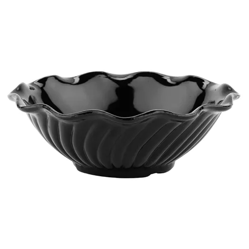 Miniatura 11 de G.E.T. DD-50-BK - Plato de postre para helado de tulipanes de plástico, 5 onzas, color negro (juego de 12)