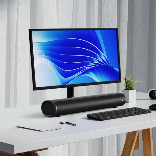 Miniatura 6 de LITTOAK Barra de sonido para TV, barra de sonido BT 5.0, barras de sonido de 50 vatios y 16 pulgadas para audio doméstico, juegos, proyectores
