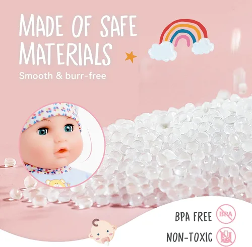 Miniatura 4 de Toy Choi's Muñeca de bebé interactiva de 16 pulgadas, color azul, muñecas de alimentación que lloran y hablan con diferentes sonidos y accesorios