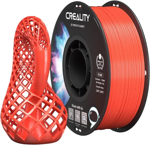 Miniatura 12 de Creality Filamento ABS de 1.75mm, color negro, 2 kg, paquete de filamento para impresora 3D, excelente resistencia, inodoro, no tóxico, estabilidad