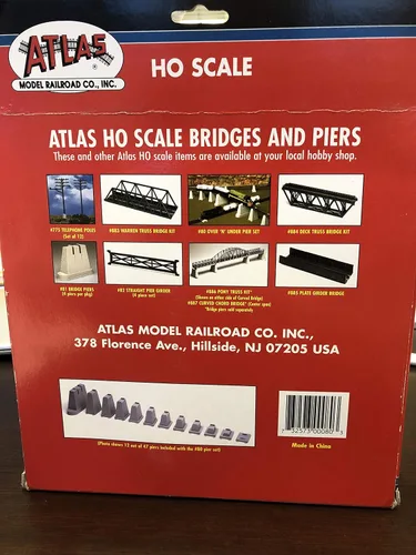 Miniatura 2 de Juego de muelles (juego de 47 piezas) HO Scale Atlas Trains