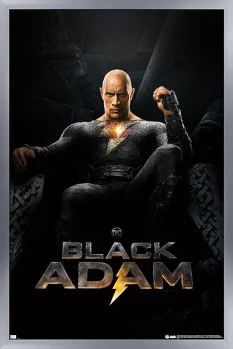 Miniatura 8 de Trends International DC Comics Movie Black Adam - Póster de pared de una hoja Versión con marco negro