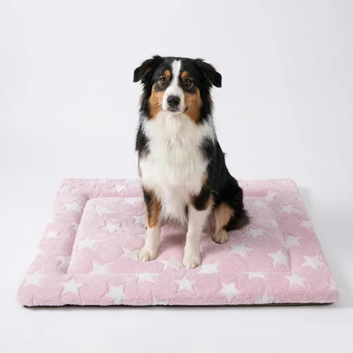 Miniatura 17 de Tapete de Cama para Perro - Tapetes de Cama Reversibles para Jaula de Perro, Suave y Transpirable, Almohadilla para Perrera, Cama de Jaula Duradera