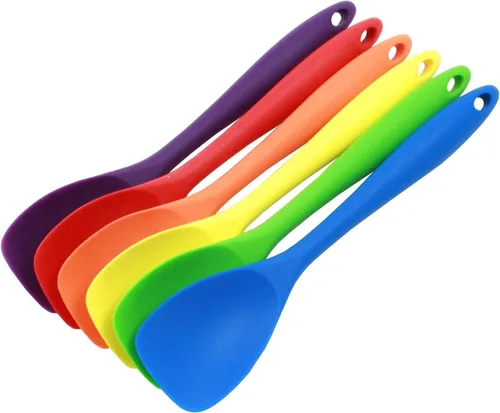 Miniatura 3 de Chef Craft Espátula de cuchara de silicona premium, 11.5 pulgadas, color azul