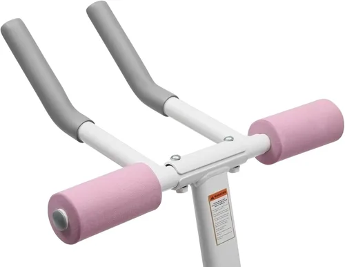 Miniatura 8 de Ab Machine Abs Equipo de entrenamiento para gimnasio en casa, máquina de ejercicios abdominales de núcleo plegable, equipo deportivo y de Rosa-B