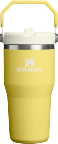 Miniatura 17 de Stanley IceFlow - Vaso con pajilla abatible con asa, de 20 onzas, tapa giratoria y popote abatible, botella de agua resistente a fugas, acero