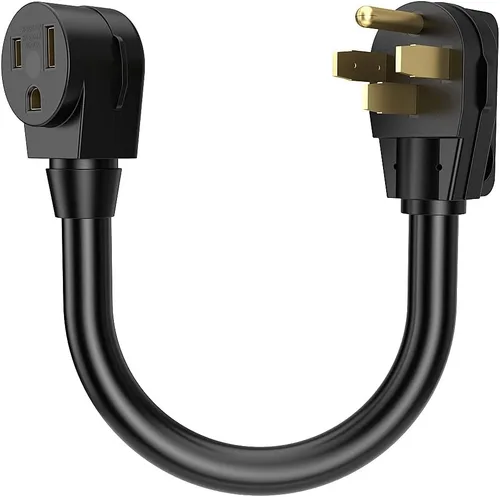 HENGYI Cable adaptador de soldador NEMA 14-50P a 6-50R, cable adaptador de RV/rango/generador, cable STW 6AWG resistente, 250V, 50Amp, 1.5 pies
