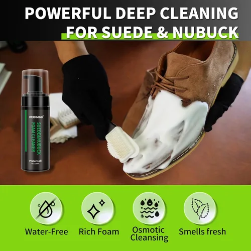 Miniatura 4 de Suede Nubuck Boots Shoe Cleaner Kit Waterproof protecter Spray Shoe Cleaning Kit