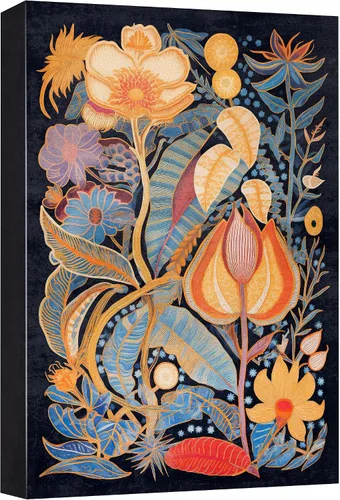 Miniatura 90 de SIGNFORD Lienzo impreso para pared, acuarela, floral, retro, abstracto, naturaleza, desierto, ilustraciones florales botánicas, arte moderno