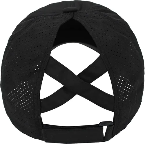 Miniatura 4 de HGGE Gorra de béisbol para mujer, con diseño de cola de caballo cruzada, ajustable, de secado rápido