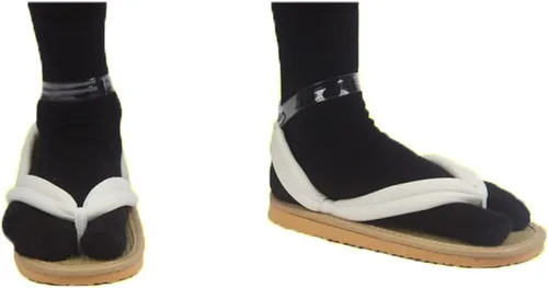 Miniatura 2 de Nezuko Cosplay Clogs Kochou Clog Rengoku Geta Tanjirou Zenitsu Clog Wooden Flip Flops with Socks
