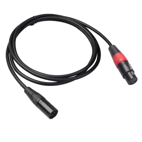 Miniatura 2 de Seadream Cable XLR DMX de 6 pies de 5 pines macho a 3 pines hembra; cable de audio XLR macho de 3 pines XLR hembra a 5 pines para micrófono DMX luz