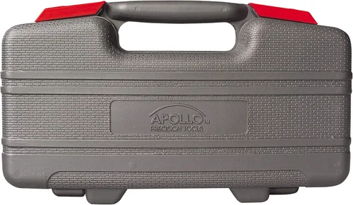 Miniatura 4 de Juego de herramientas DT9706 Apollo, Herramientas de precisión, 39 piezas Rojo