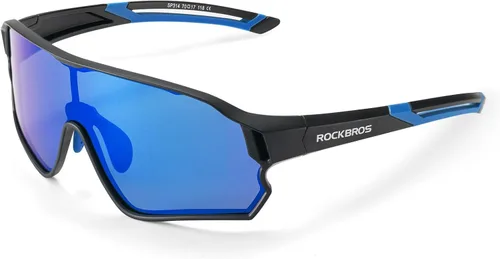 Miniatura 7 de ROCKBROS Lentes de sol polarizados para niños, gafas de sol deportivas para ciclismo, protección UV400 para jóvenes, niños y niñas de 8 a 14 años