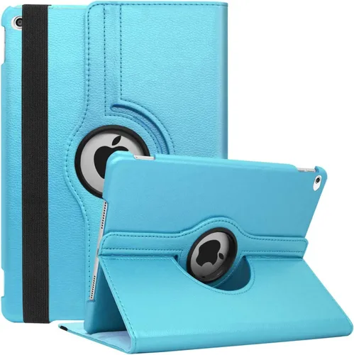 Miniatura 27 de Funda giratoria para iPad de 9.7 pulgadas 2018 2017 / Funda para iPad Air 2 - Funda protectora con soporte giratorio de 360 grados y función