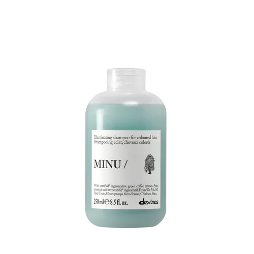 Miniatura 13 de Davines MINU Shampoo Champú de retención de color para cabello teñido y tratado Protege y mantiene el cabello brillante, brillante durante más