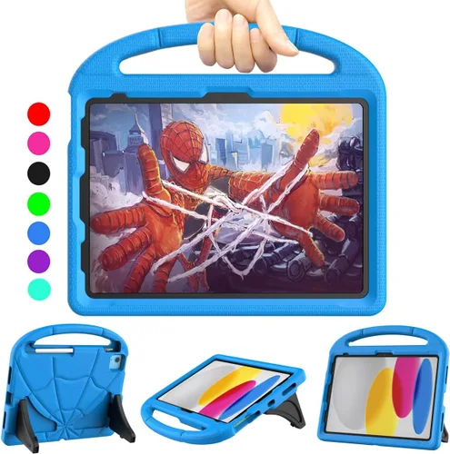 Funda para iPad (A16) de 11ª/10ª generación para niños de 11 pulgadas 2025/2022, funda Lainergie iPad 10.9 de 10ª generación, ligera, a prueba de